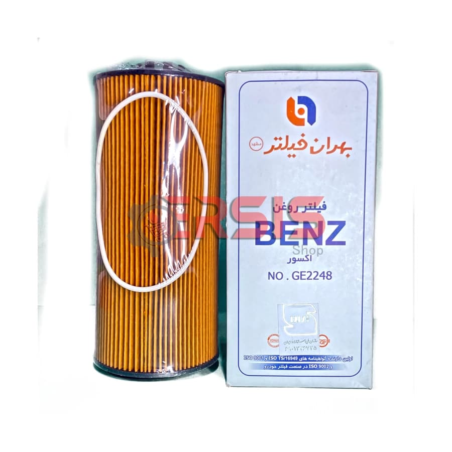 فیلتر روغن بهران مدل GE2248 – مناسب بنز اکسور — تصویر ۳