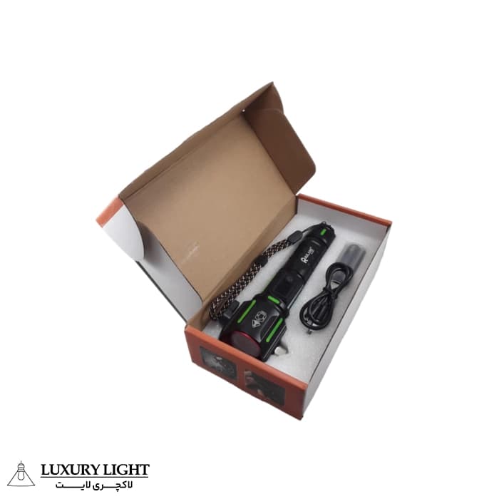 چراغ قوه پلیسی رویلانگ RUILANG RL-SX827 آژیردار — تصویر ۴