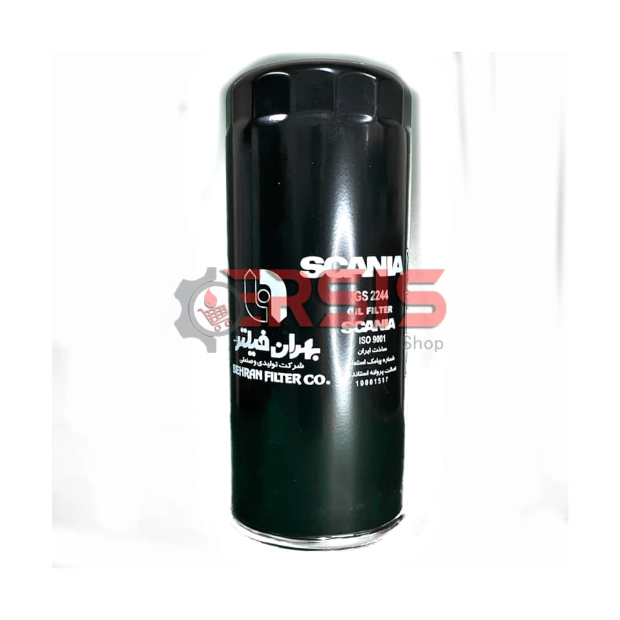 فیلتر روغن بهران مدل GS2244 – مناسب اسکانیا B7-B12-فاو-اسکانیا420 — تصویر ۳