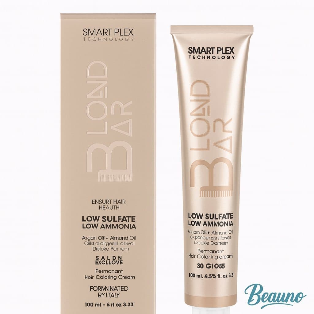 رنگ مو شماره 7.17 بلوند ماسه ای متوسط بلوند بار Blond Bar