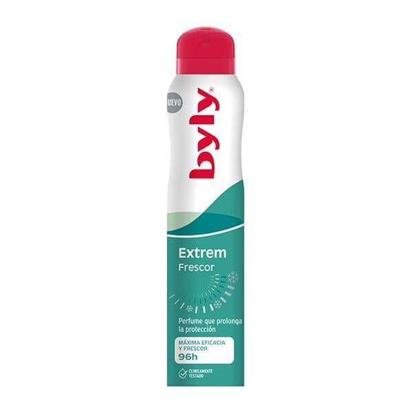 اسپری ضد تعریق Byly مدل Extreme Frescor با رایحه خنک 96 ساعته