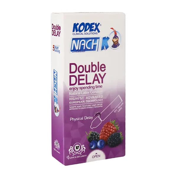 کاندوم کدکس دابل دیلی Double DELAY بسته 12عددی