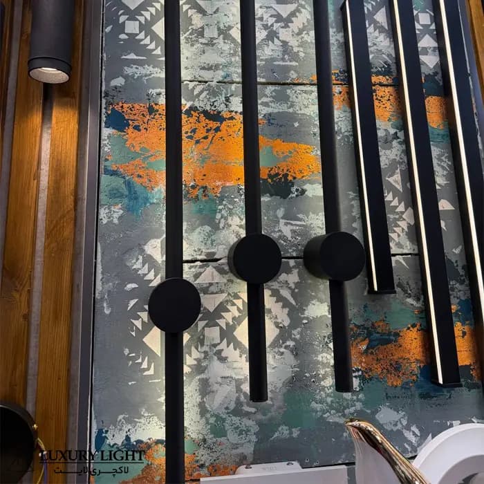 چراغ دیواری مدرن مدل میله ای — تصویر ۹