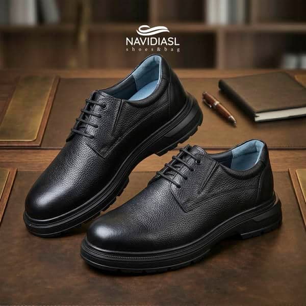 کفش چرم مردانه لوفر مدل برسان کد 7067025 — تصویر ۱۱
