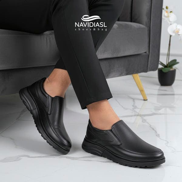 کفش چرم مردانه مدل جهانگیر کد 7058029 — تصویر ۱۲