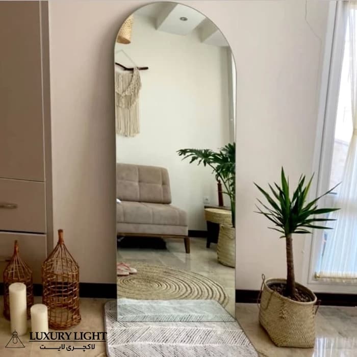 آینه دکوراتیو مدل گنبدی ارتفاع 150 سانتیLX03 — تصویر ۲