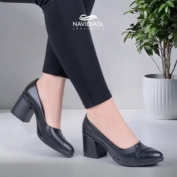 کفش چرم زنانه مدل ملینا کد 4032002 — تصویر ۱۲