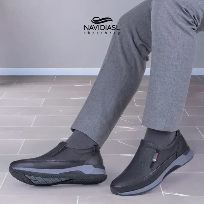 کفش چرم مردانه مدل آراد کد 7038021 — تصویر ۱۲