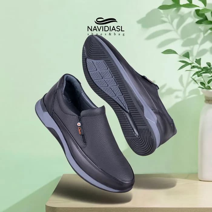 کفش چرم مردانه مدل آراد کد 7038021 — تصویر ۳