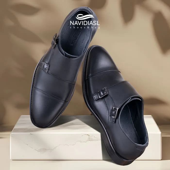 کفش چرم مردانه مدل بهروز کد 7043011 — تصویر ۱۲