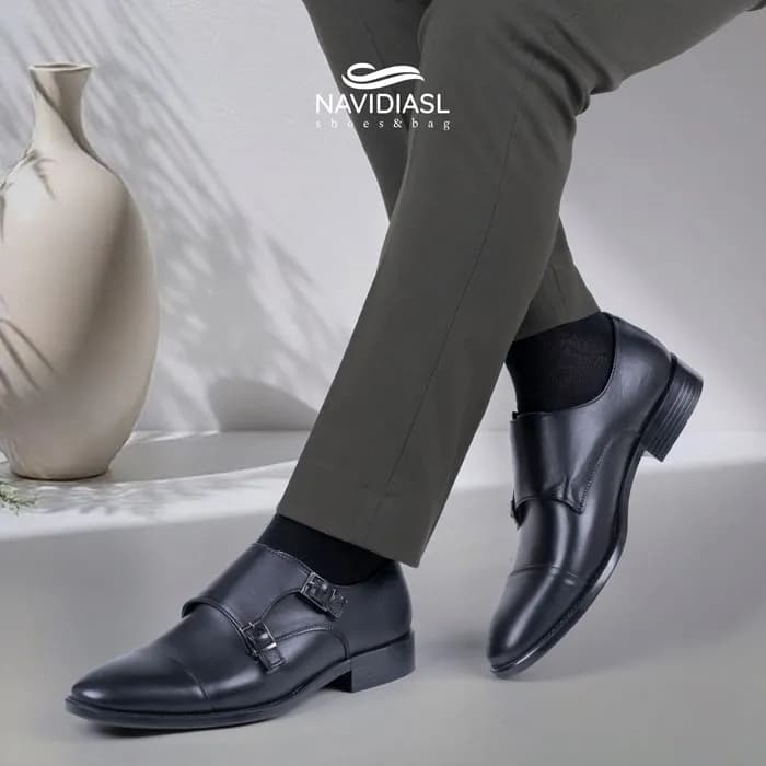 کفش چرم مردانه مدل بهروز کد 7043011 — تصویر ۳