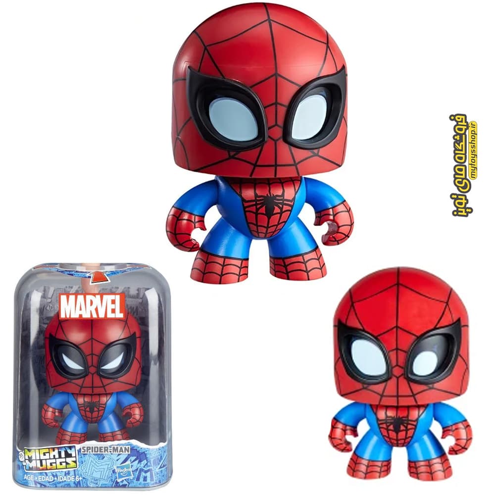 اکشن فیگور اسپایدرمن صورت متحرک Spider Man مرد عنکبوتی