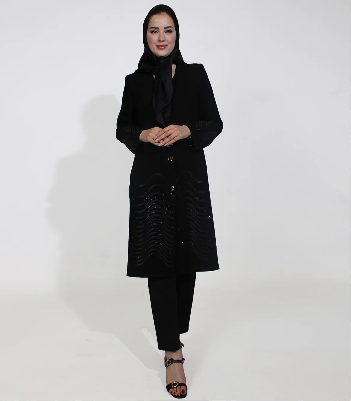 مانتو طرح موج کد 486 — تصویر ۱۱