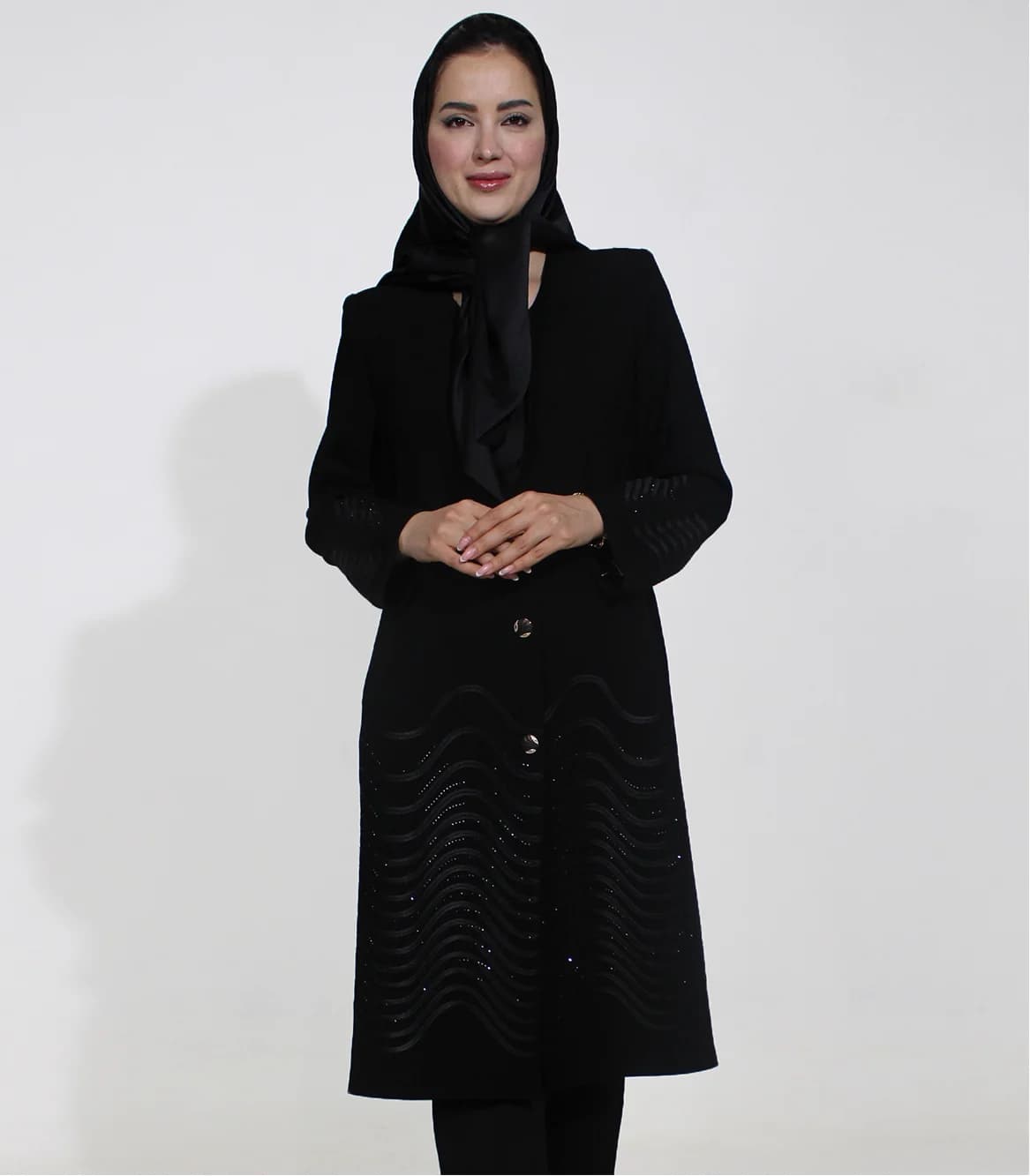 مانتو طرح موج کد 486 — تصویر ۲