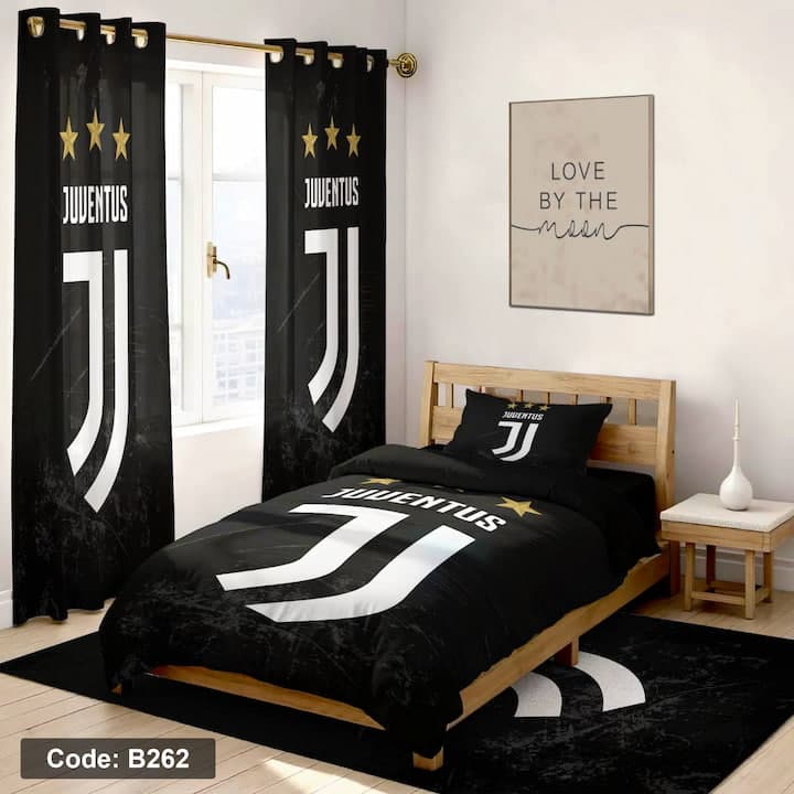روتختی طرح یوونتوس زمینه مشکی کد B262