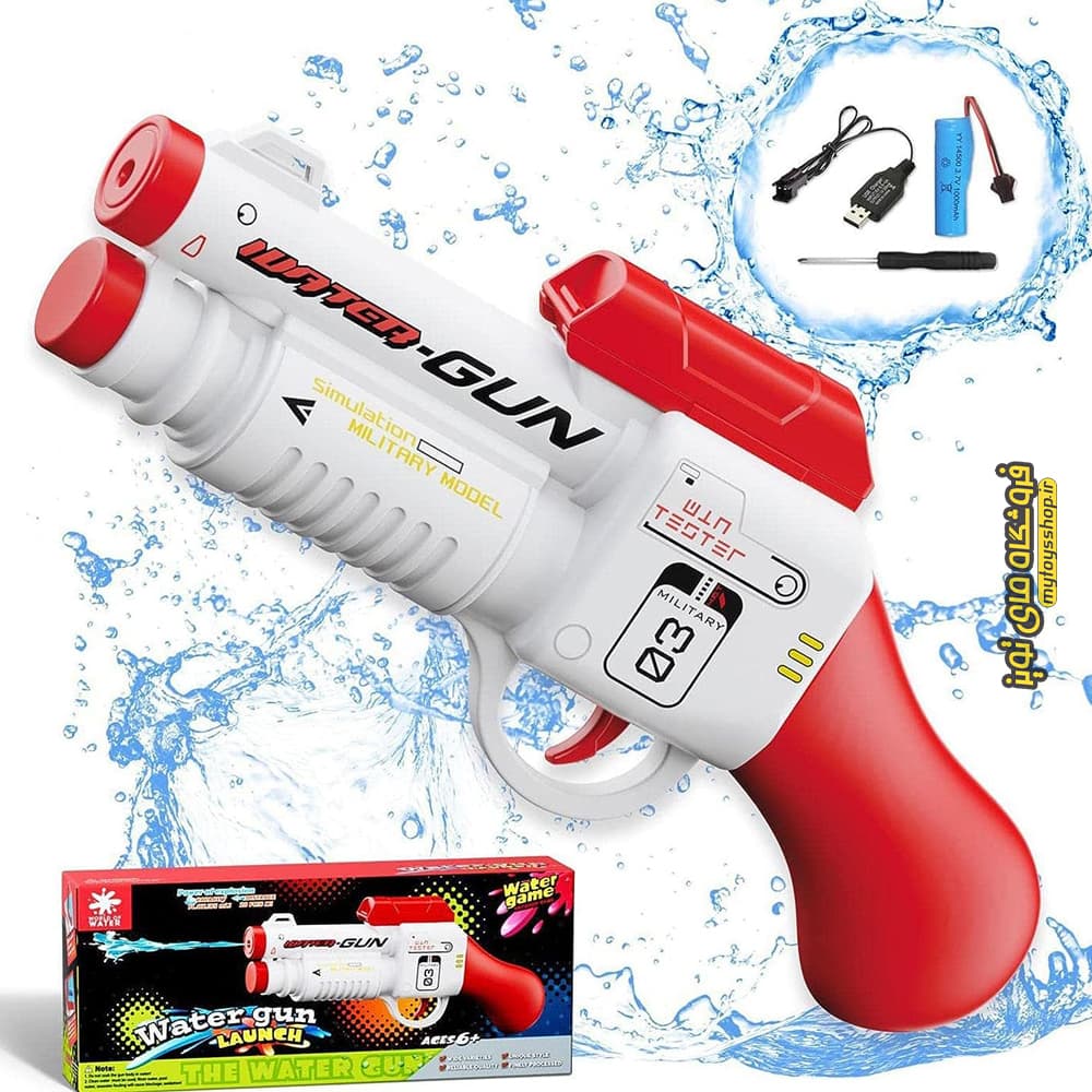 تفنگ آبپاش شارژی مدل Water Gun Launch T-04