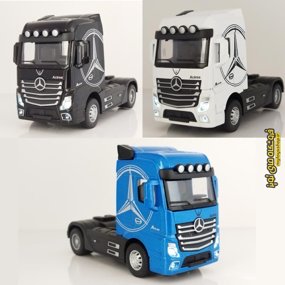 ماکت تریلی بنز آکتروس مدل ACTROS JG260 (کوچک)