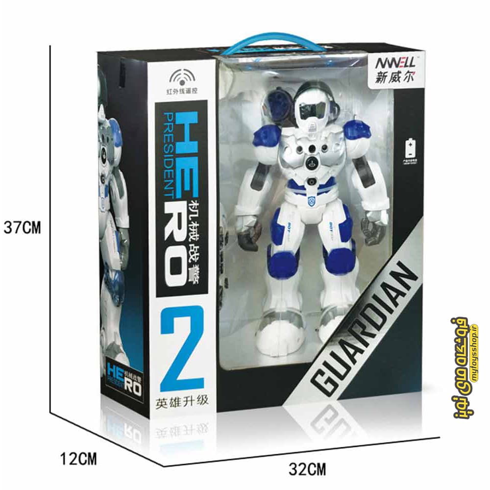 ربات کنترلی سنسور دار Hero 2 تیر پرتاب کن مدل 8088 — تصویر ۵