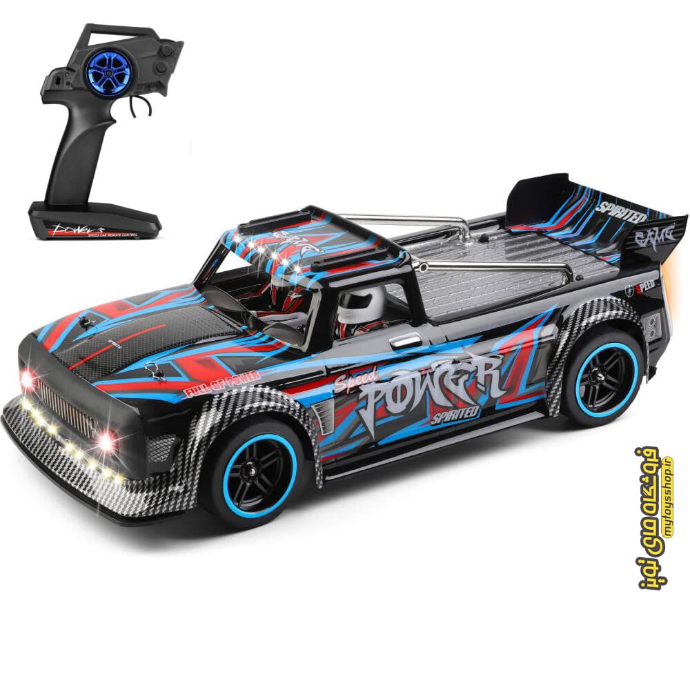 ماشین کنترلی سرعتی براشلس 104072 WLTOYS +60KM