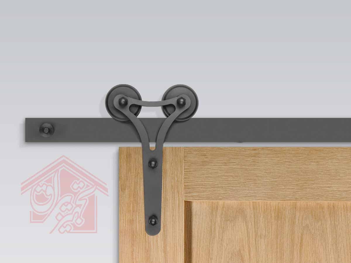 مکانیزم درب کشویی 120 کیلو آرام بند راستیکور مدل R-220