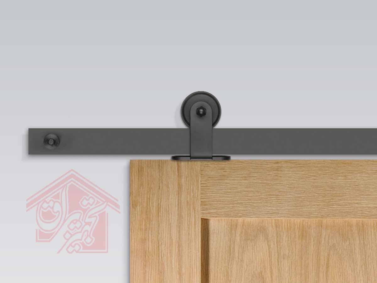 مکانیزم درب کشویی راستیکور 80 کیلو آرام بند مدل R-130