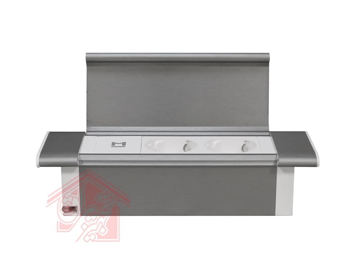 پریز برق روی کابینت دو سوکته ملونی مدل 10102 — تصویر ۱۱