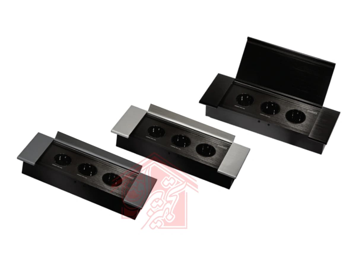 پریز روی کابینت 3 سوکت ملونی مدل 10106