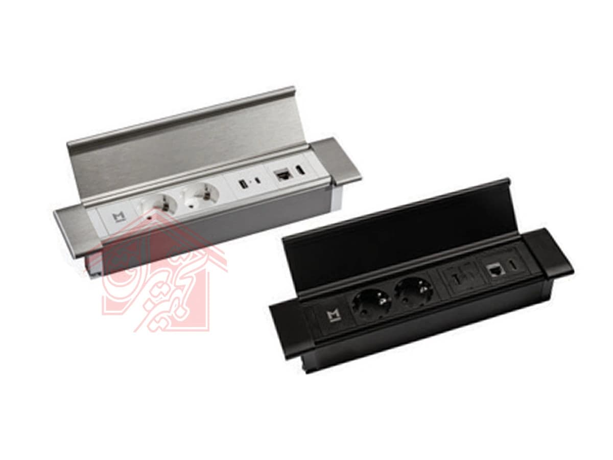 پریز توکار hdmi مستطیلی ملونی مدل 10098