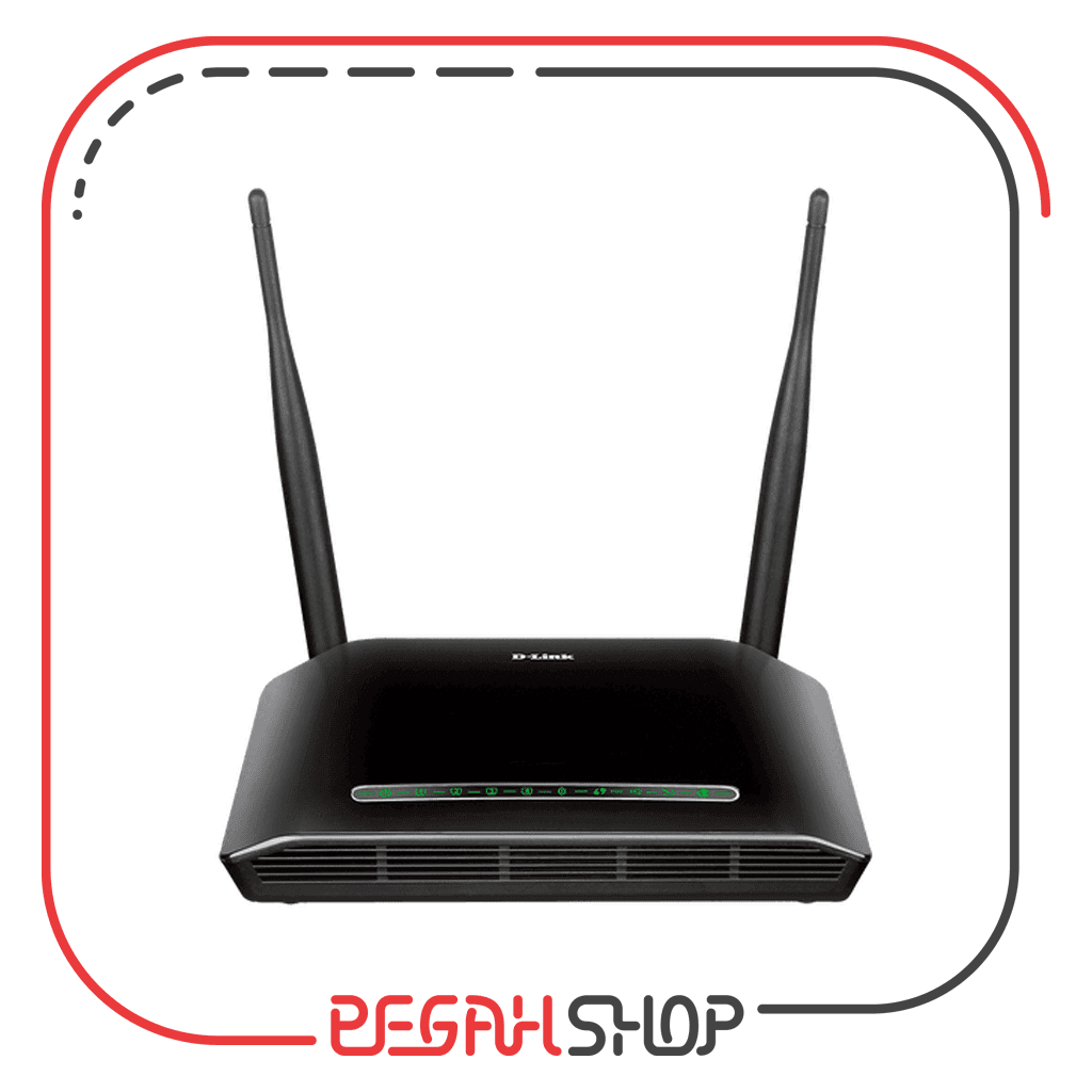 مودم +ADSL2 وایرلس N300 دی لینک مدل DSL-2790U — تصویر ۱۲