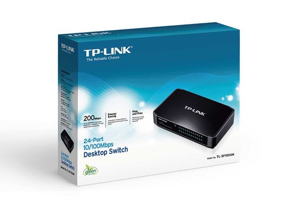 سوئیچ 24 پورت 10/100Mbps تی پی لینک مدل TL-SF1024M — تصویر ۶