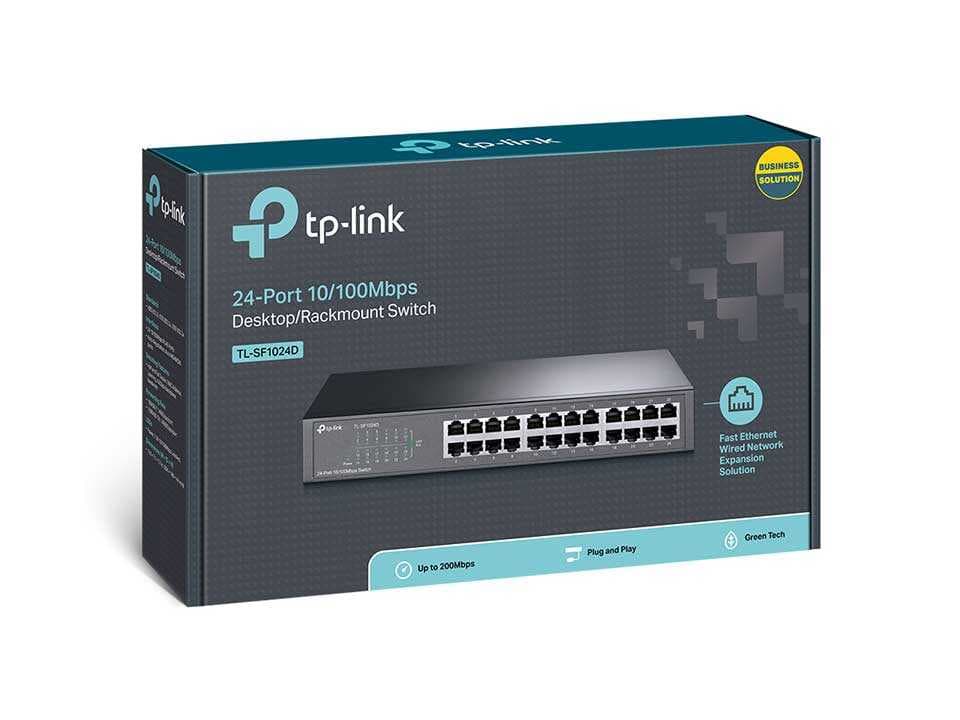 سوئیچ 24 پورت 10/100Mbps تی پی لینک مدل TL-SF1024D — تصویر ۷