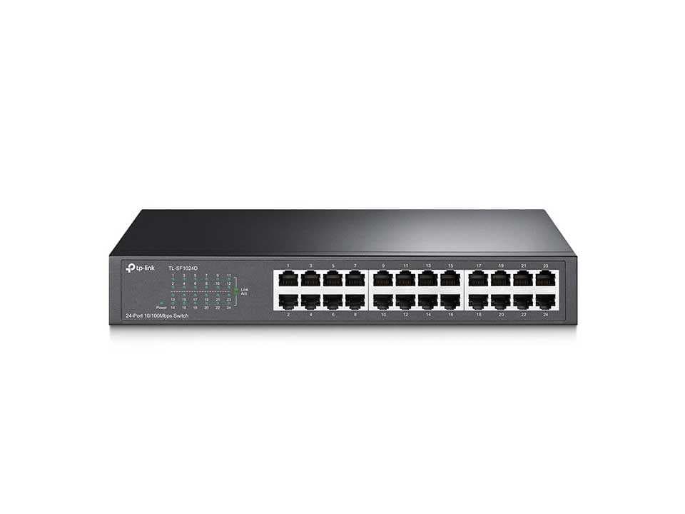 سوئیچ 24 پورت 10/100Mbps تی پی لینک مدل TL-SF1024D