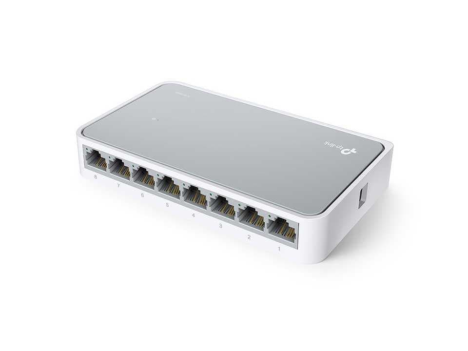 سوئیچ 8 پورت 10/100Mbps تی پی لینک مدل TL-SF1008D — تصویر ۳
