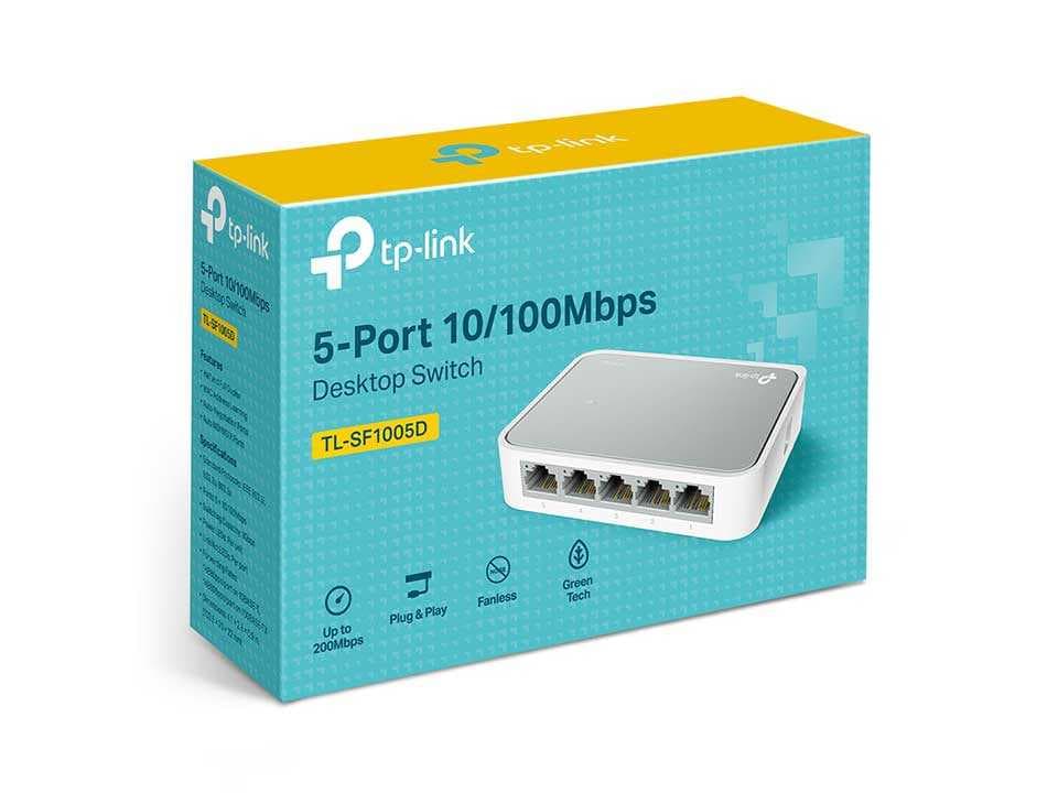 سوئیچ 5 پورت 10/100Mbps تی پی لینک مدل TL-SF1005D — تصویر ۷
