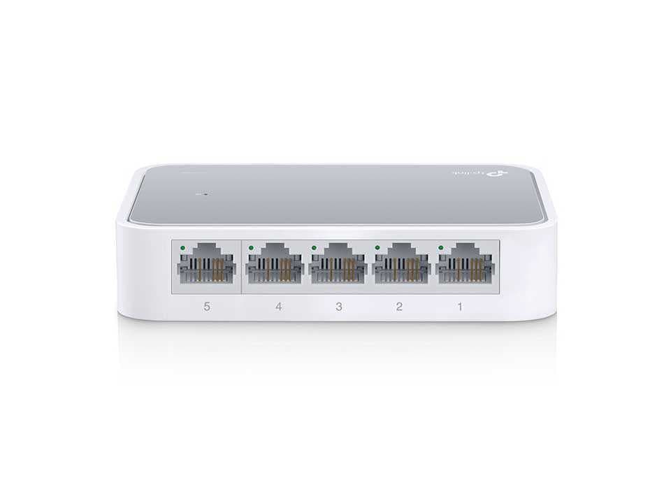 سوئیچ 5 پورت 10/100Mbps تی پی لینک مدل TL-SF1005D — تصویر ۲