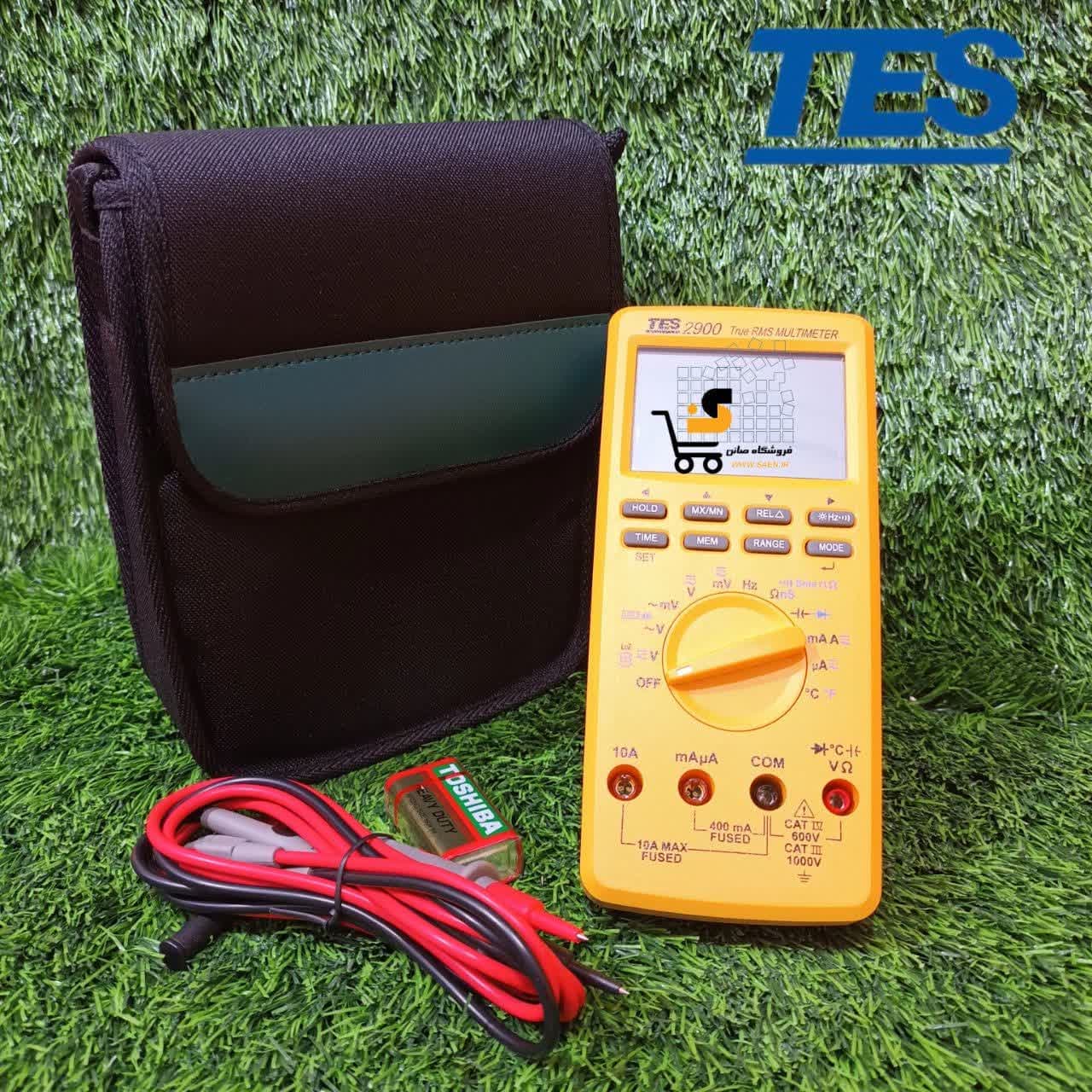 مولتیمتر دستی True RMS مدل TES-2900 — تصویر ۳