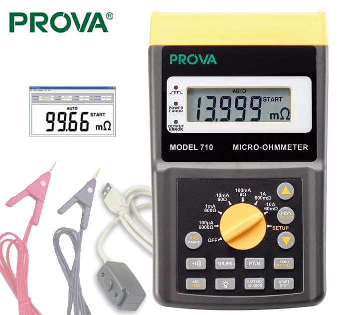 میکرو اهم متر Prova710