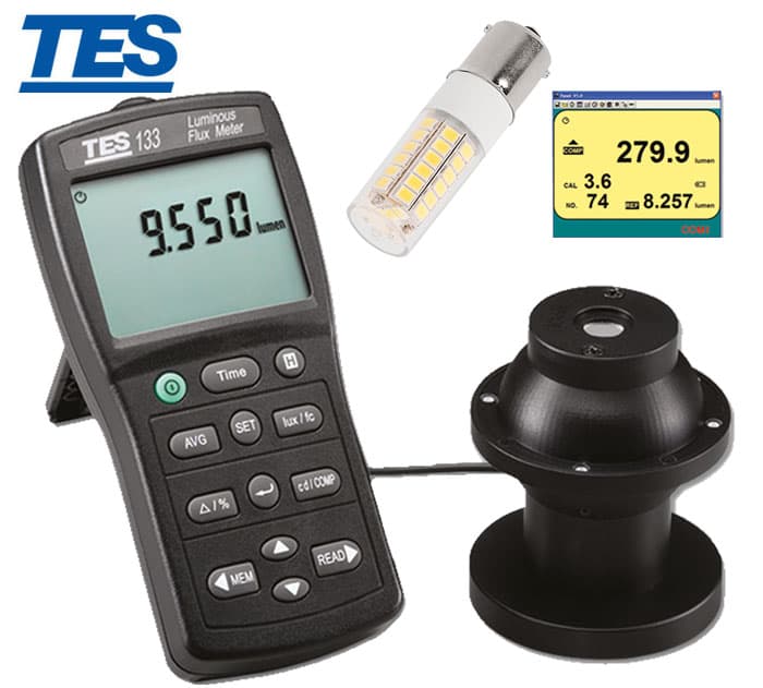 لومن متر, فلوکس متر, TES-133