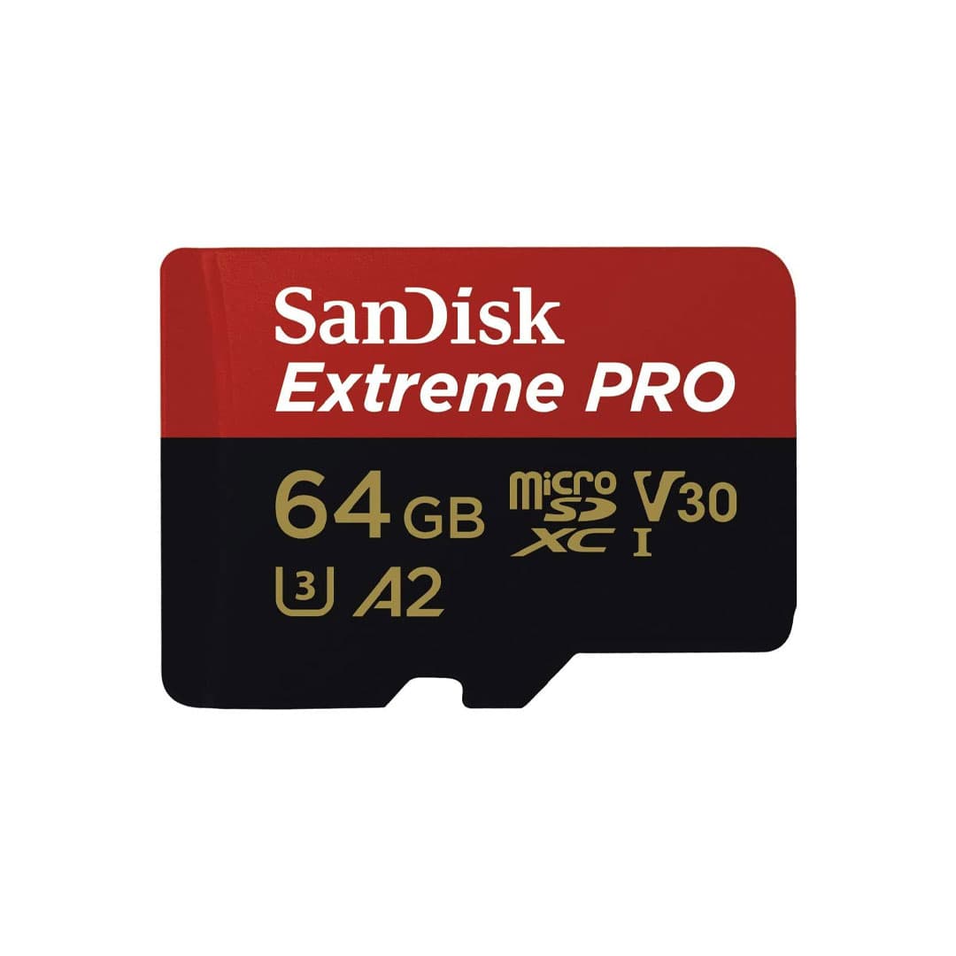 کارت حافظه سن دیسک microSDXC Extreme PRO U3 ظرفیت 64 گیگابایت