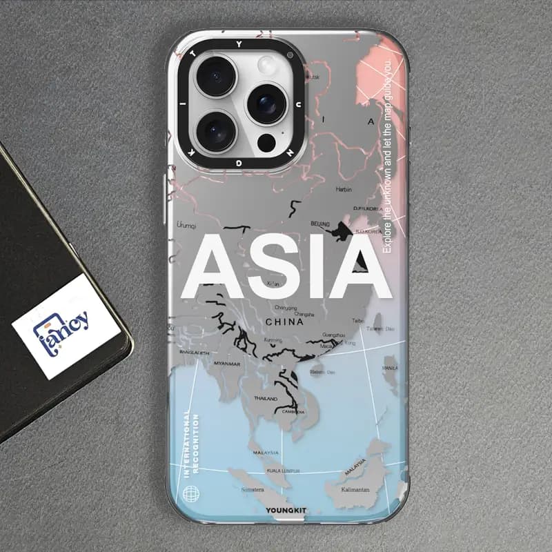 قاب گوشی یانگ کیت رنگ متغیر Globe Trotter — تصویر ۵