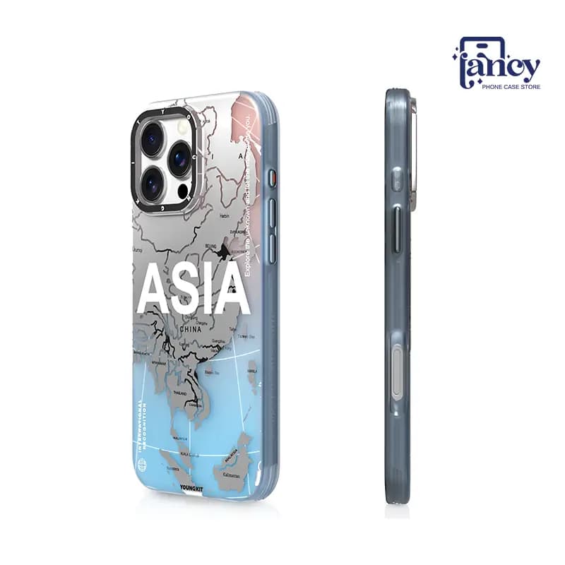 قاب گوشی یانگ کیت رنگ متغیر Globe Trotter — تصویر ۹