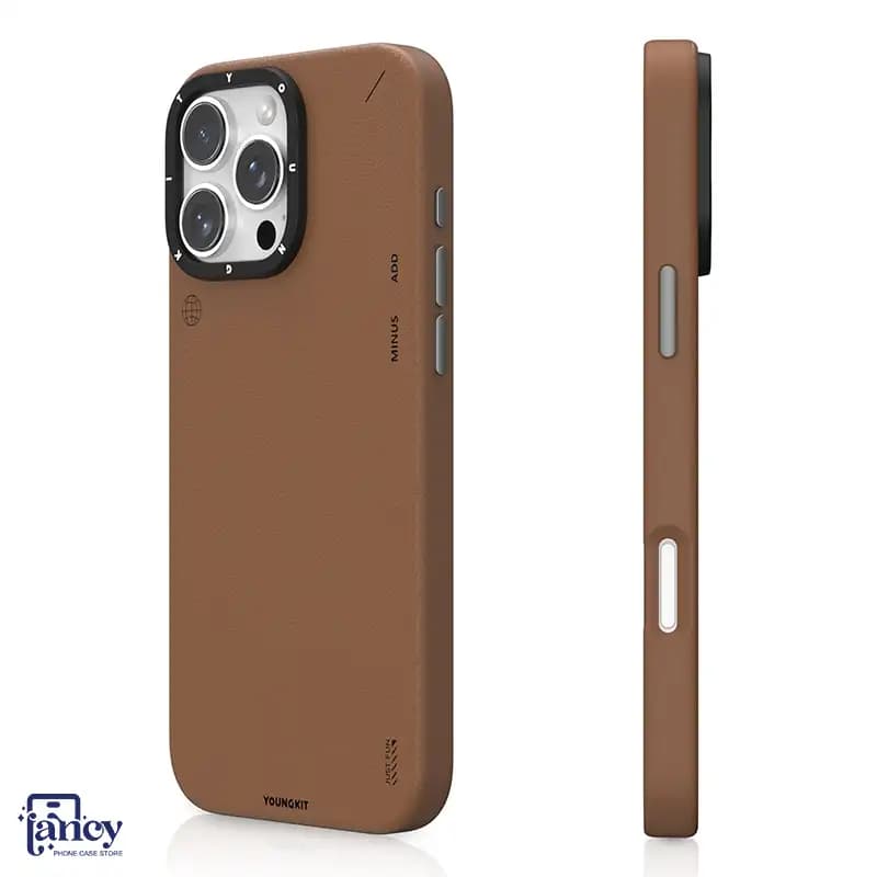 قاب گوشی یانگ کیت چرم مات مگ سیف — تصویر ۵
