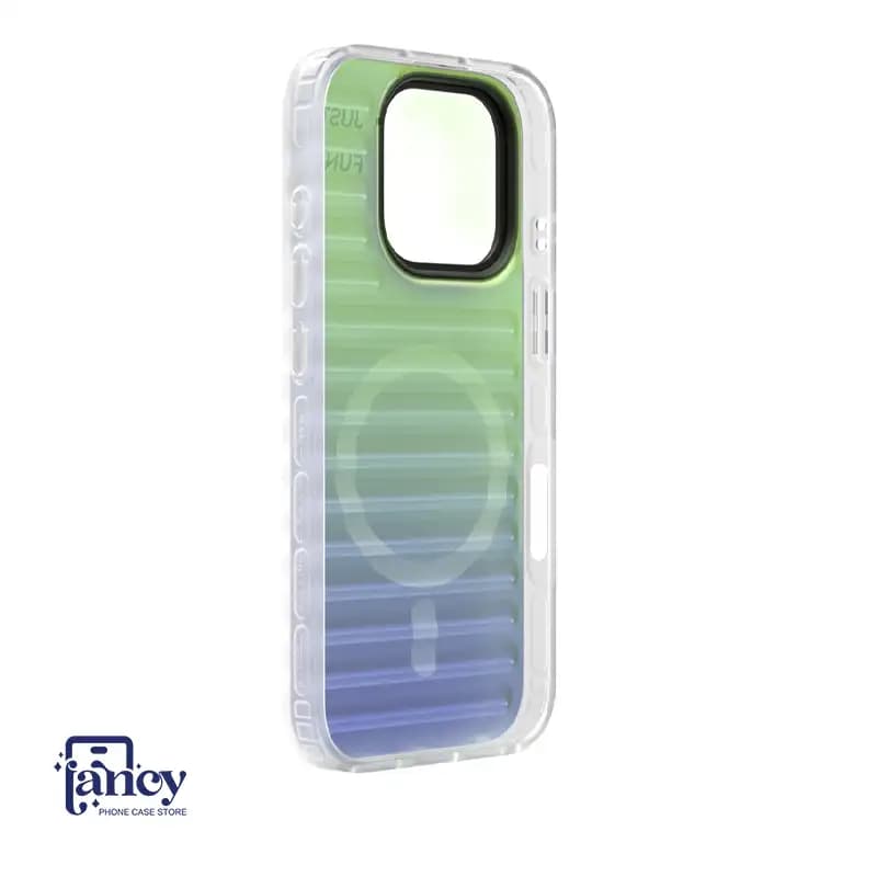 قاب گوشی یانگ کیت رنگ متغیر لیزری Geek Color-Changing Luggage-Inspired — تصویر ۷