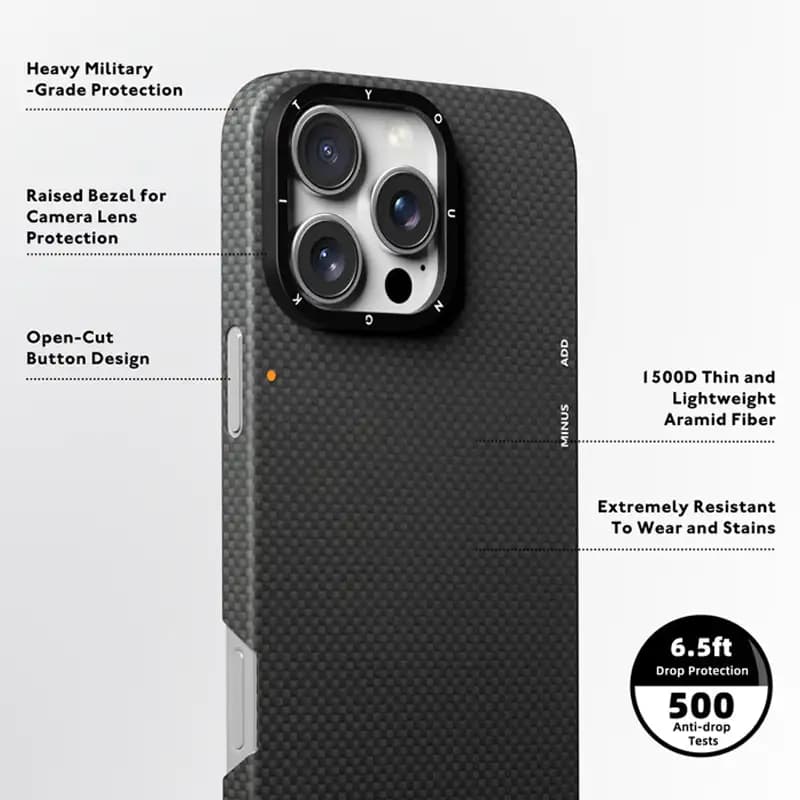 قاب گوشی یانگ کیت کولار Youngkit Kevlar 1500D — تصویر ۷