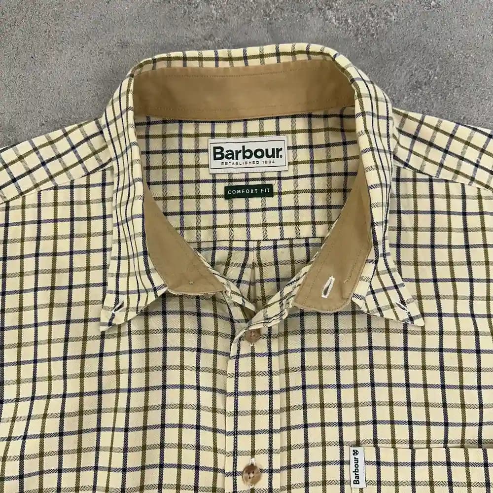 پیراهن مردانه اورجینال گرم بالا BARBOUR سایز 2XL — تصویر ۱۲