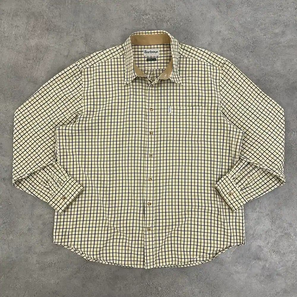 پیراهن مردانه اورجینال گرم بالا BARBOUR سایز 2XL — تصویر ۸
