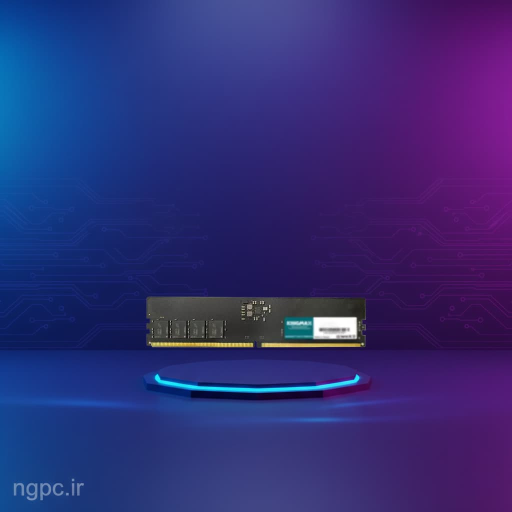 رم کامپیوتر کینگ مکس مدل KM-LD5 ظرفیت ۱۶ گیگابایت DDR5 ۴۸۰۰ مگاهرتز استوک | نکس جنریشن - تخصصی ترین قطعات گیمینگ و رندر