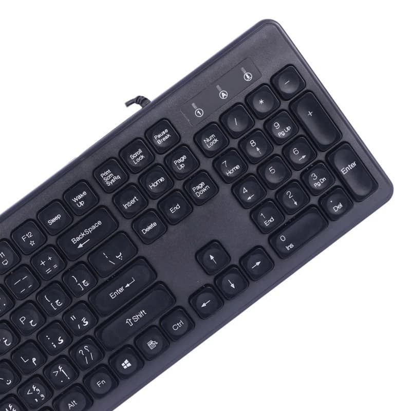 کیبورد سیمدار نوا مدل NK-101 — تصویر ۴