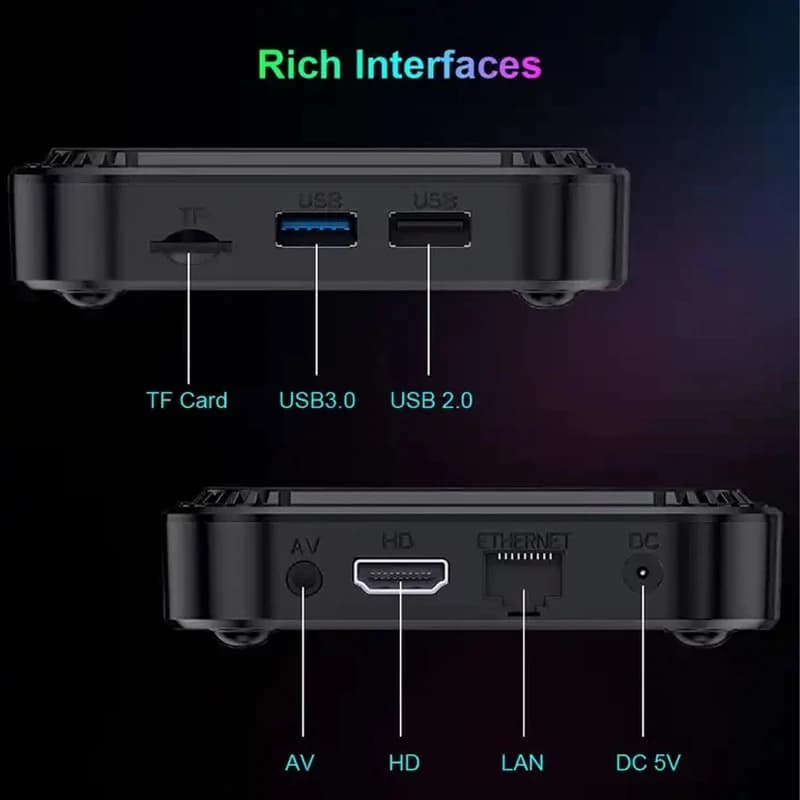 اندروید باکس مدل HK1 K8S 4/32GB — تصویر ۹