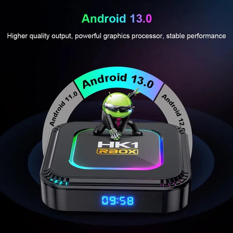 اندروید باکس مدل HK1 K8 4/32GB — تصویر ۳